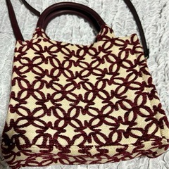 H&M 千鳥柄　ショルダーバッグ　ハンドバッグ　2WAYの画像