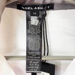 【未使用】NOEL ASMAR ノエルアスマール ハーフジップ 半袖 ライディングシャツ XS ホワイト AE1825 レディース 乗馬 ウェア 馬術の画像
