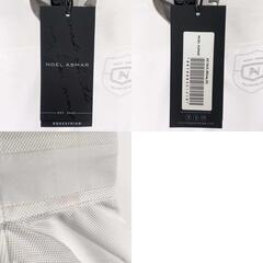 【未使用】NOEL ASMAR ノエルアスマール ハーフジップ 半袖 ライディングシャツ XS ホワイト AE1825 レディース 乗馬 ウェア 馬術の画像
