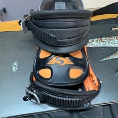 中古品　スノーボード・ビィンディングセットの画像