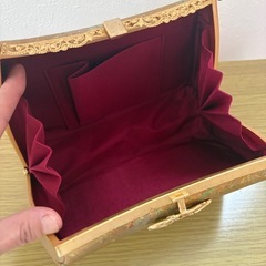 和装バック　ゴールドの画像