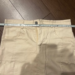 レディース　スカート　パンツ　白　ホワイトの画像