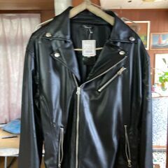 アベイルダブルジャケットライダーズ　サイズｌ大き目ですの画像