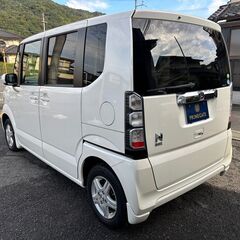 ご成約有難う御座いました。【総額コミコミ】広島発プライムゲート24年NBOX　GLパッケージ　車検令和９年１月１９日　新車ワンオーナー　社外ナビ　左パワースライドドア　　ETC　社外13インチアルミホイール　下回り防錆施工　タイミングチェーン　プライバシーガラス　スマートキー　修復歴無し　ディーラー系オートオークション仕入　軽自動車　格安の画像