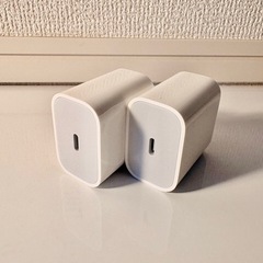 【2個セット/単品可】Apple純正 20W USB-C 電源アダプタの画像