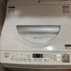 洗濯機　ES-T5E6（シャープ　5.5kg　縦型　乾燥機付き）の画像