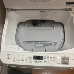 洗濯機　ES-T5E6（シャープ　5.5kg　縦型　乾燥機付き）の画像