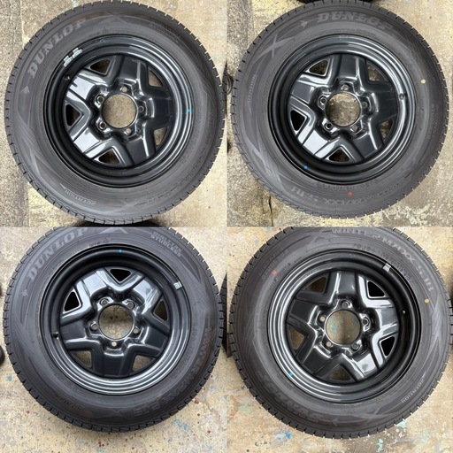 (中古)ジムニー JB64 純正ホイールタイヤセット