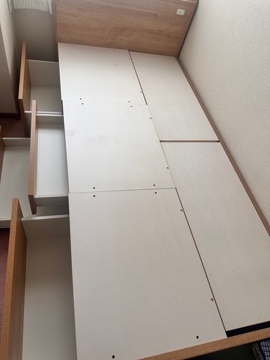 シングルベッドフレーム(ニットリ)