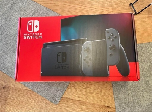 Nintendo Switch 本体 グレー付属品あり 箱付き
