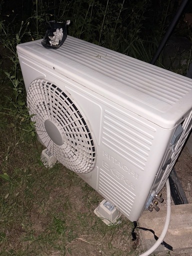 GY1026 白くまくん 冷暖房エアコン 室内機＋室外機＋リモコン　RAS-AJ40K2 RAC-AJ40K2