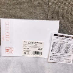 ちいかわ ハッピーバッグ 2023 ポストカードセット 缶バッジの画像