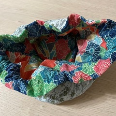 着物の巾着の画像
