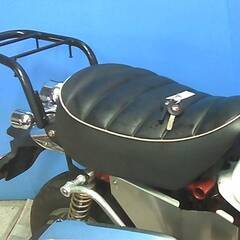 HONDA モンキー125 白/赤 エンジン始動動画 自賠責保険で乗れます 半額配送キャンペーン 現状渡し諸経費￥0- 横浜 P-Yardの画像