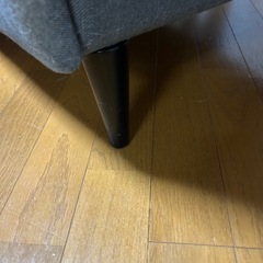 値下げ❗️イケア王様イス　ブルーグレーの画像