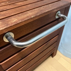 屋外用収納ベンチの画像