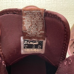 【新品】hummel ハイカットシューズ 茶色 ブラウン 26.5cmの画像