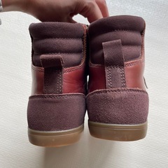 【新品】hummel ハイカットシューズ 茶色 ブラウン 26.5cmの画像