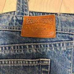 【ロデオクラウンズ】デニムリメイク トートバッグ　の画像