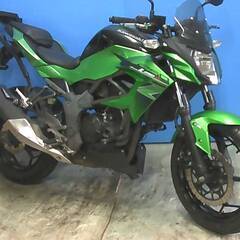 KAWASAKI Z250SL 黒/緑 エンジン始動動画 自賠責保険で乗れます 半額配送キャンペーン 限定 現状渡し諸経費￥0- 横浜 P-Yardの画像