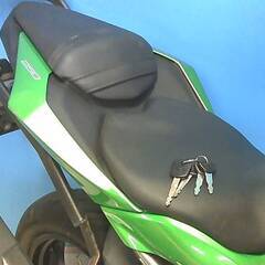 KAWASAKI Z250SL 黒/緑 エンジン始動動画 自賠責保険で乗れます 半額配送キャンペーン 限定 現状渡し諸経費￥0- 横浜 P-Yardの画像