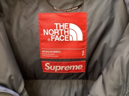 【THE NORTH FACE×Supreme】のダウンジャケット