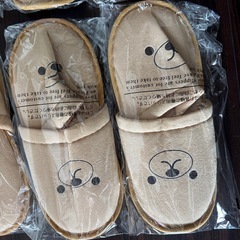 新品　子ども用 アメニティスリッパの画像