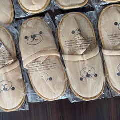 新品　子ども用 アメニティスリッパの画像