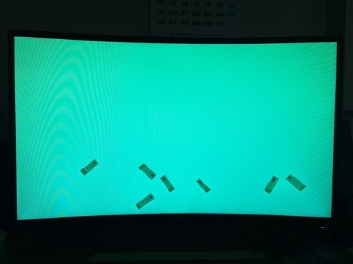 湾曲フルHD31.5インチ液晶モニター