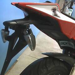 アプリリア RS4-125 白/赤 エンジン始動動画 自賠責保険で乗れます 半額配送キャンペーン 現状渡し諸経費￥0- 横浜 P-Yard の画像