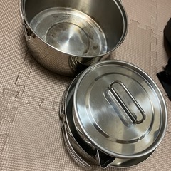 キャンプ　鍋　フライパン　の画像