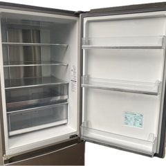 ●大きめ2ドア冷蔵庫 AQUA / AQR-VD32F / 324L の画像