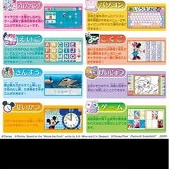 ディズニー&ピクサーキャラクターズ ラーニングマイスイートパソコン
の画像