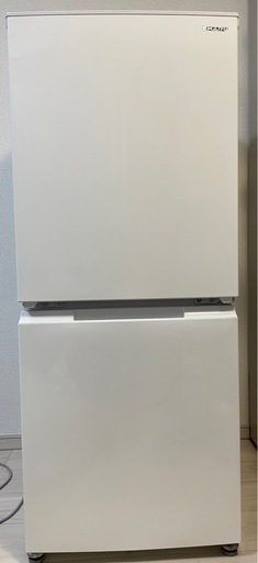 シャープノンフロン冷凍冷蔵庫 SJ-D15GJ-W 152L