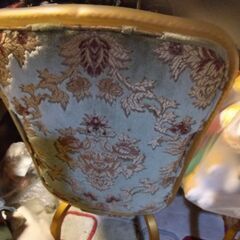 高級　椅子　チェア　ヨーロッパ調の柄のお洒落なチェア　７脚あります。の画像