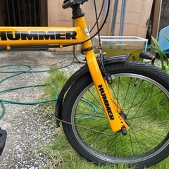 折りたたみ自転車の画像