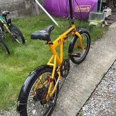 折りたたみ自転車の画像