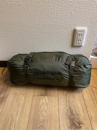 Snugpak Bunker IX & グランドシート ソロキャンプ ミリタリー Snugpak Bunker IX & グランドシート ソロキャンプ ミリタリー Snugpak