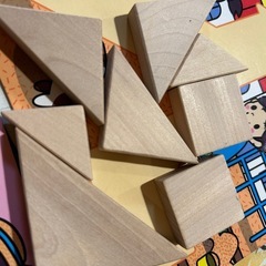積み木 パズル 知育玩具の画像