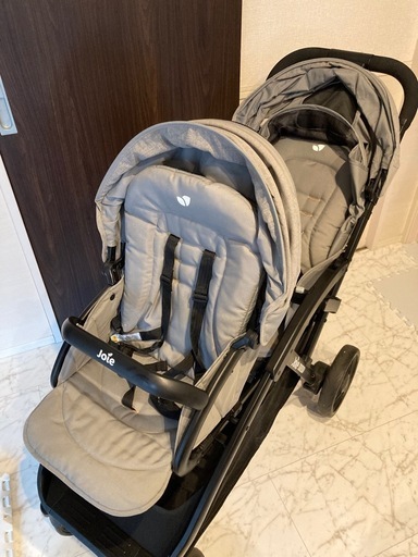 2人乗りベビーカー　joie エヴァライトデュオ