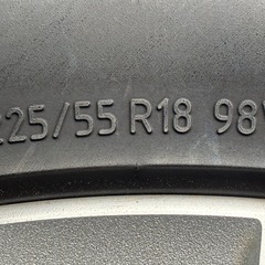 三菱純正 アルミホイール BFGoodrich オールシーズンタイヤ 4本セット2023年の画像