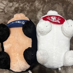 忠犬もちしば　ぬいぐるみ　2体セットの画像