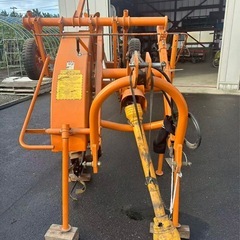 ごぼう・長いも栽培用 部分深耕掘削機 トラクターPTO駆動タイプ 刃新品 中古農機具の画像
