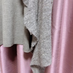 百貨店ブランド　ナラカミーチェのあったかカーディガンの画像