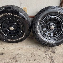 夏タイヤホイール4本セット235/70/16の画像