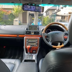トヨタ　プログレ　2.5L ウォールナットパッケージ　IRバージョン　黒本革の画像