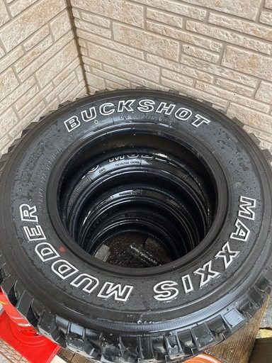 MAXXIS MUDDER BUCK SHOT ブロックタイヤ　4本セット　早期終了あり早い者勝ち