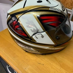 中古品 KBCヘルメット フルフェイスの画像