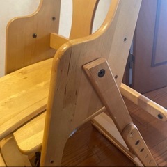 折りたたみハイローチェアの画像