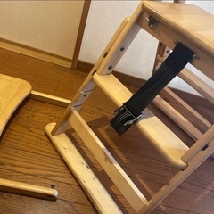 折りたたみハイローチェアの画像